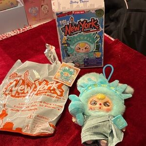 NY Limited Edition Baby3 comic con w/rare torch eyes, card, bag box new opened